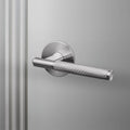 Buster + Punch Door Handle Set / Linear / Sprung Steel