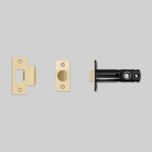 Buster + Punch Tubular Latch / Door Handle / 57MM Brass