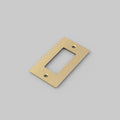 Buster + Punch 1G Wall Plate / Blank Brass