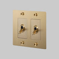 Buster + Punch 2G Toggle / 2-WAY / Cross Brass