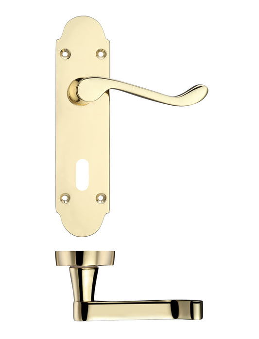 Project Oxford Lever on Backplate - 168mm x 42mm