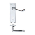 Project Victorian Scroll Lever on Backplate - 150mm x 40mm