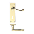 Project Victorian Scroll Lever on Backplate - 150mm x 40mm