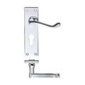 Project Victorian Scroll Lever on Backplate - 150mm x 40mm