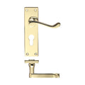 Project Victorian Scroll Lever on Backplate - 150mm x 40mm