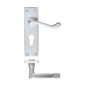 Project Victorian Scroll Lever on Backplate - 150mm x 40mm