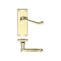 Project Victorian Scroll Lever on Backplate - 150mm x 40mm