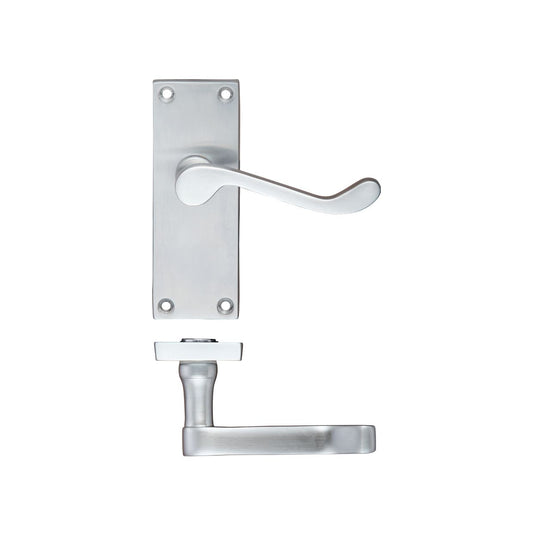 Project Victorian Scroll Lever on Backplate - 150mm x 40mm