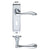 Lock Backplate / Polished Chrome