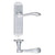 Latch Backplate / Satin Chrome