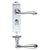 Bathroom Backplate / Polished Chrome