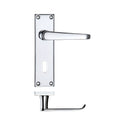 Project Victorian Flat Lever Handle on Backplate