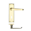 Project Victorian Flat Lever Handle on Backplate
