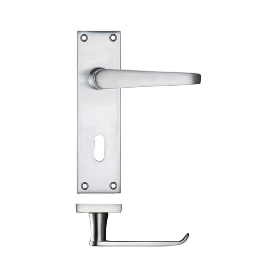 Project Victorian Flat Lever Handle on Backplate