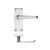 Latch Backplate / Satin Chrome