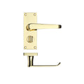 Project Victorian Flat Lever on Privacy Backplate 114 x 40mm