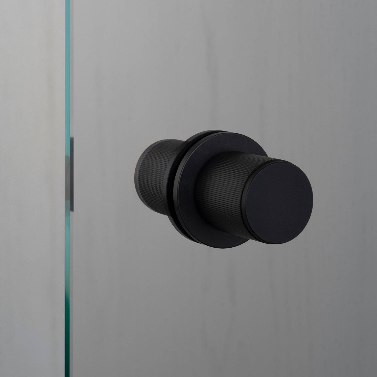 Door Knob Fixed Double-Sided Linear Welders Black