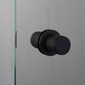 Door Knob Fixed Double-Sided Linear Welders Black
