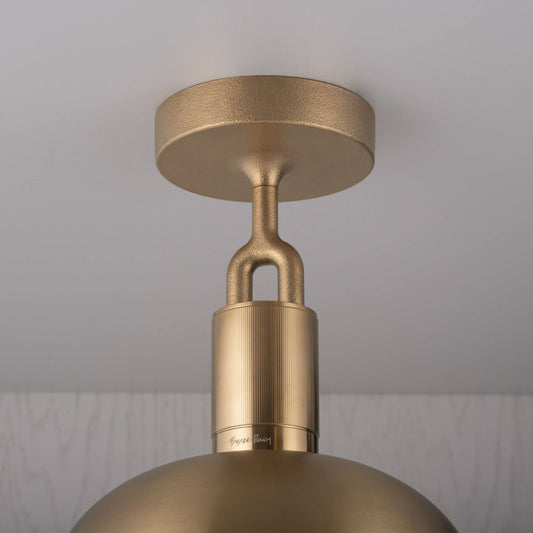 Buster + Punch Forked Ceiling / Linear / Shade / Globe / Smoked / Medium