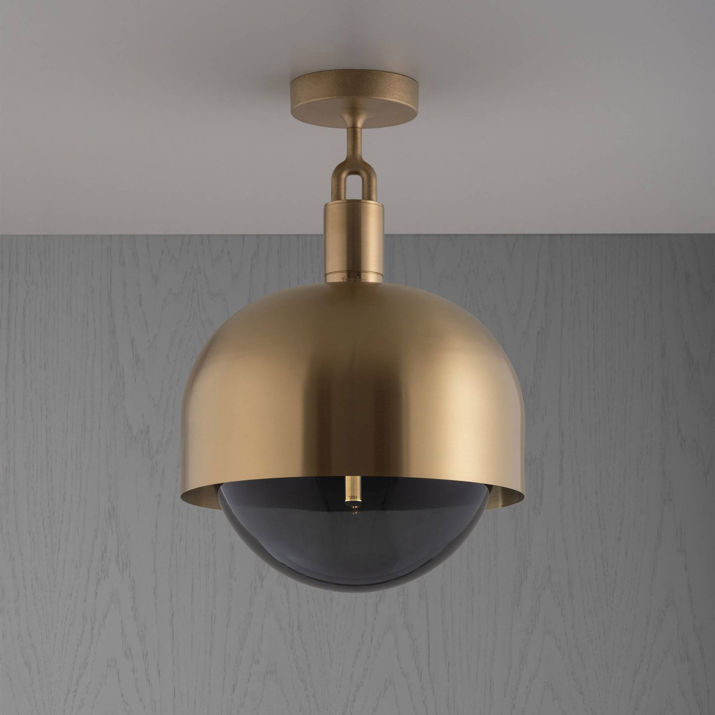 Buster + Punch Forked Ceiling / Linear / Shade / Globe / Smoked / Large Smoked