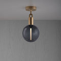Buster + Punch Forked Ceiling / Linear / Globe / Smoked / Medium Smoked