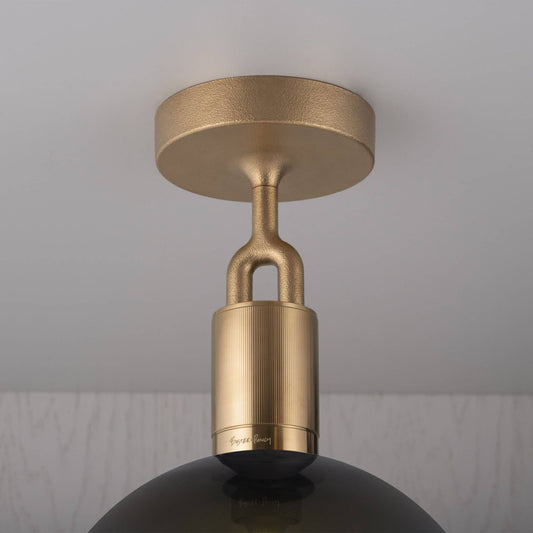 Buster + Punch Forked Ceiling / Linear / Globe / Smoked / Medium