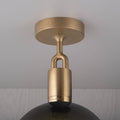 Buster + Punch Forked Ceiling / Linear / Globe / Smoked / Medium
