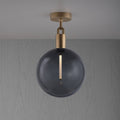 Buster + Punch Forked Ceiling / Linear / Globe / Smoked / Large Smoked