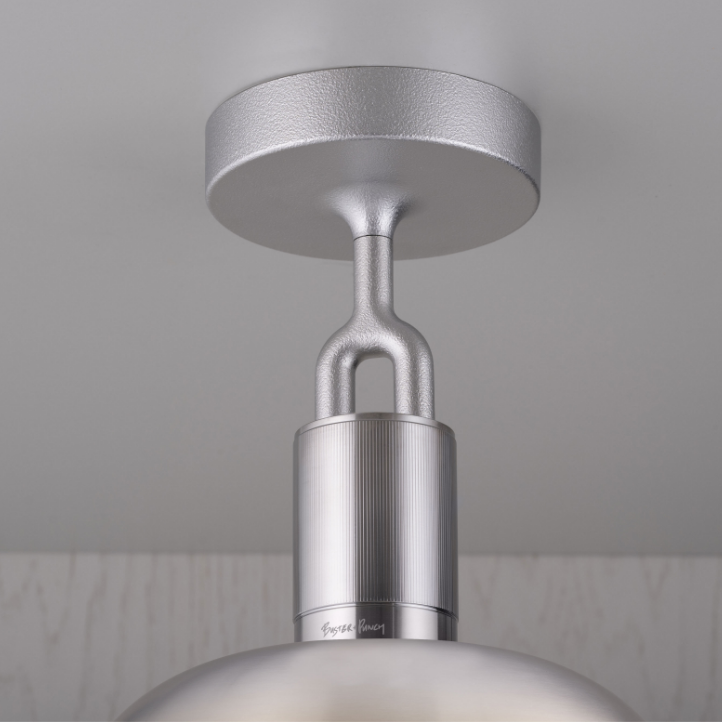 Buster + Punch Forked Ceiling / Linear / Shade / Globe / Smoked / Large