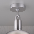 Buster + Punch Forked Ceiling / Linear / Shade / Globe / Smoked / Large