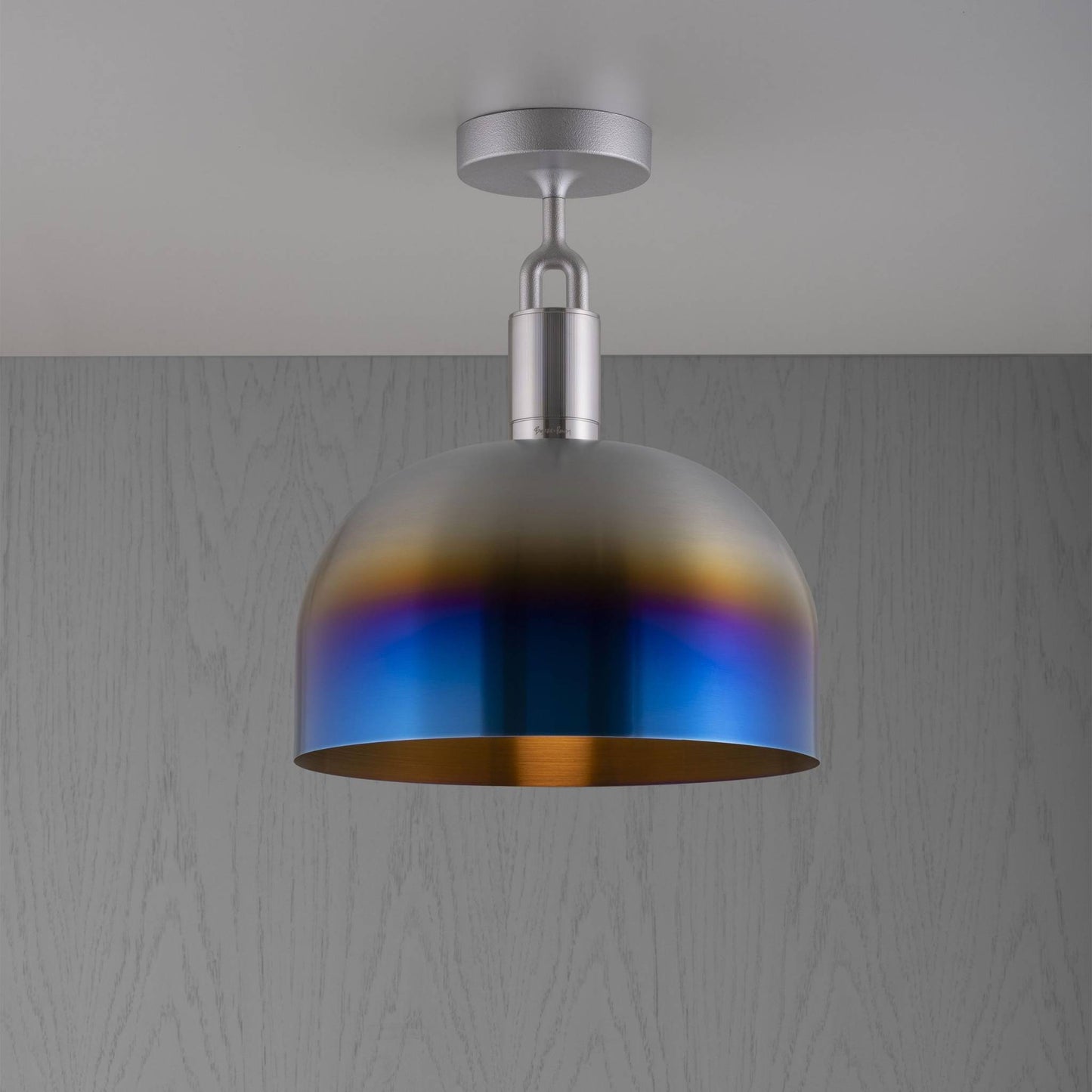 Buster + Punch Forked Ceiling / Linear / Shade / Large Burnt Steel
