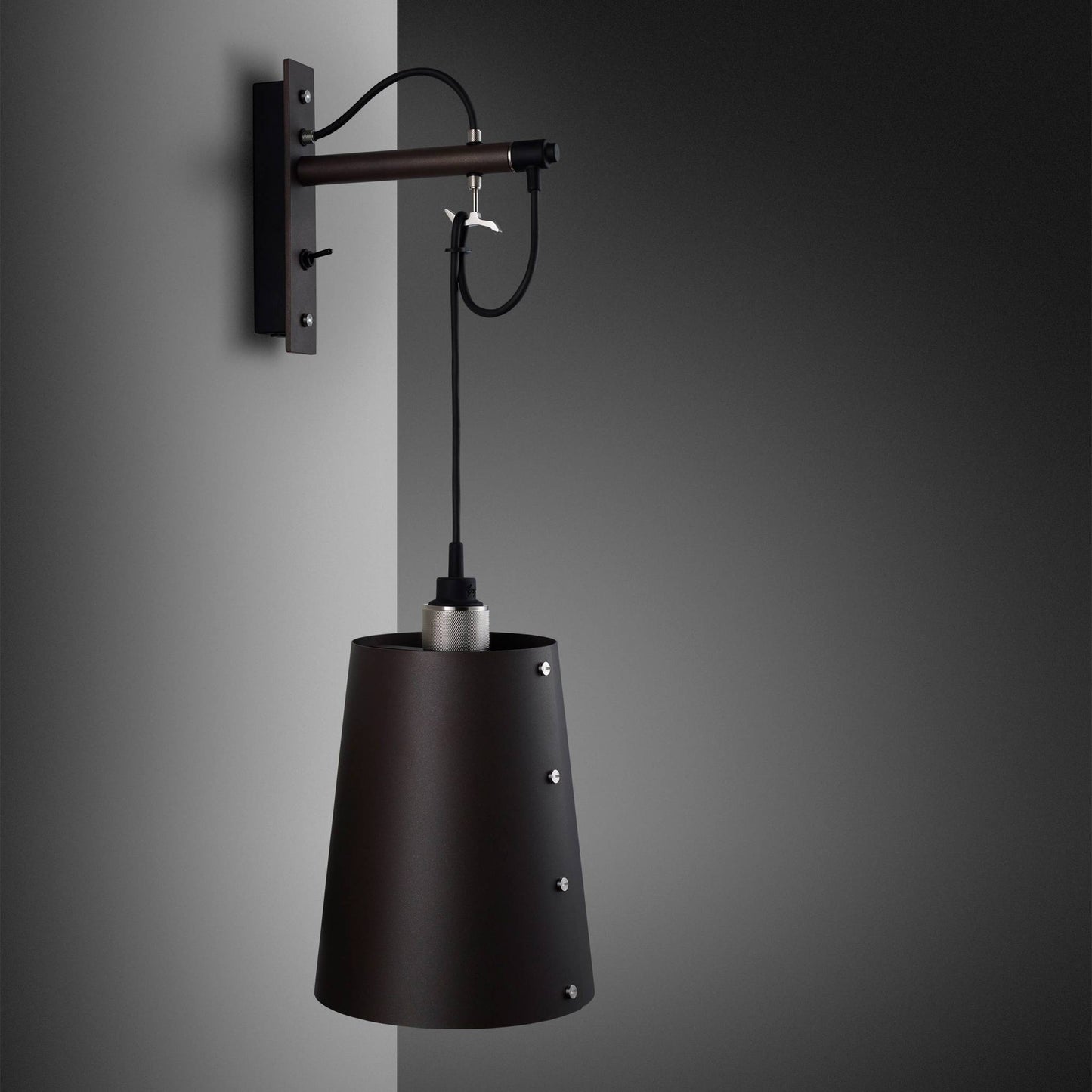 Buster + Punch Hooked Wall / Cross / Large / Graphite Steel