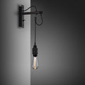 Hooked Wall Nude Graphite Smoked Bronze