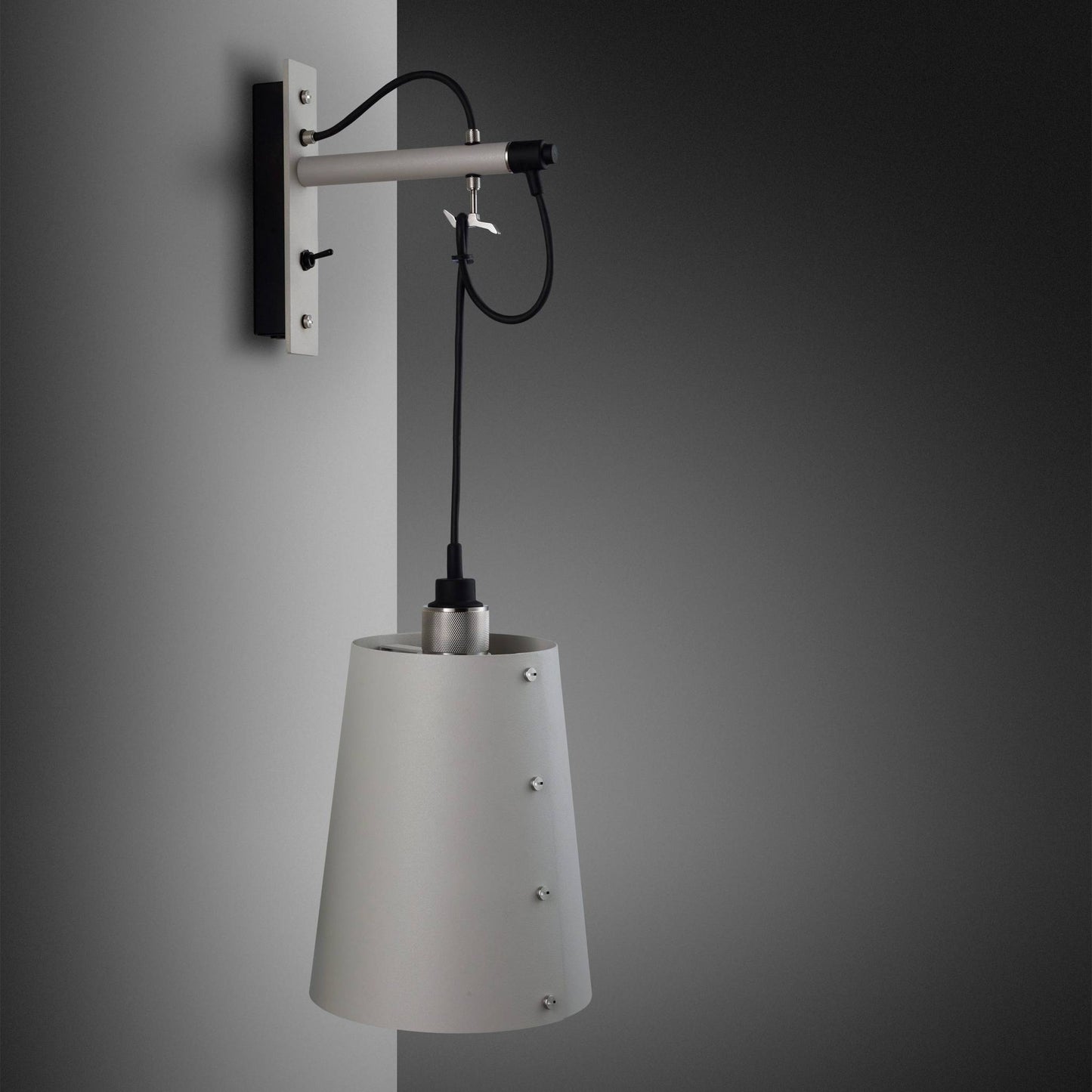 Buster + Punch Hooked Wall / Cross / Large / Stone Steel