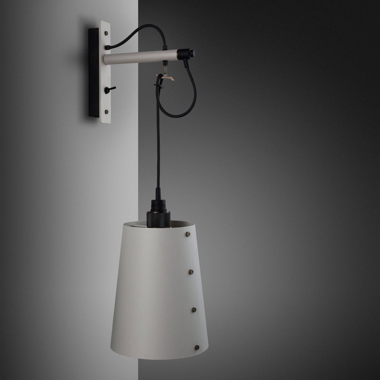 Buster + Punch Hooked Wall / Cross / Large / Stone Smoked Bronze