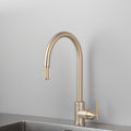 Buster + Punch Uk Kitchen Tap / PULL-OUT Mixer / Linear Blond Brass