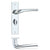 Bathroom Backplate / Polished Chrome