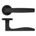 Appenine Lever Handle on Round Rose