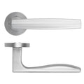Appenine Lever Handle on Round Rose