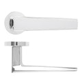 Veloce Lever Handle on Round Rose