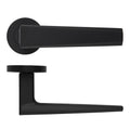 Veloce Lever Handle on Round Rose