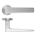 Veloce Lever Handle on Round Rose