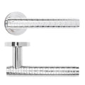 Favo Lever Handle on Round Rose