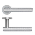 Favo Lever Handle on Round Rose