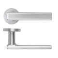Frigo Lever Handle on Round Rose