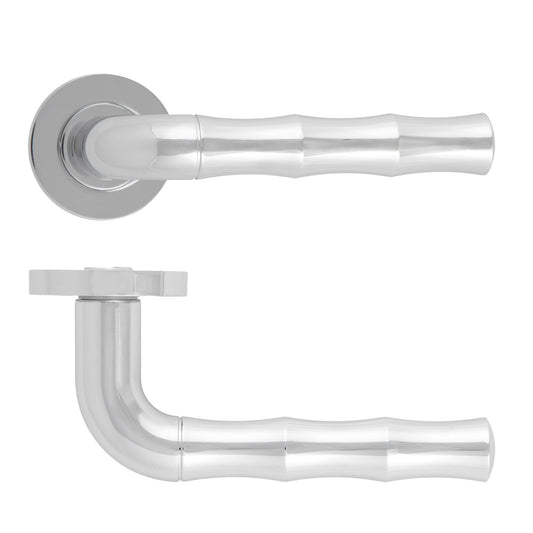Vasco Lever Handle on Round Rose