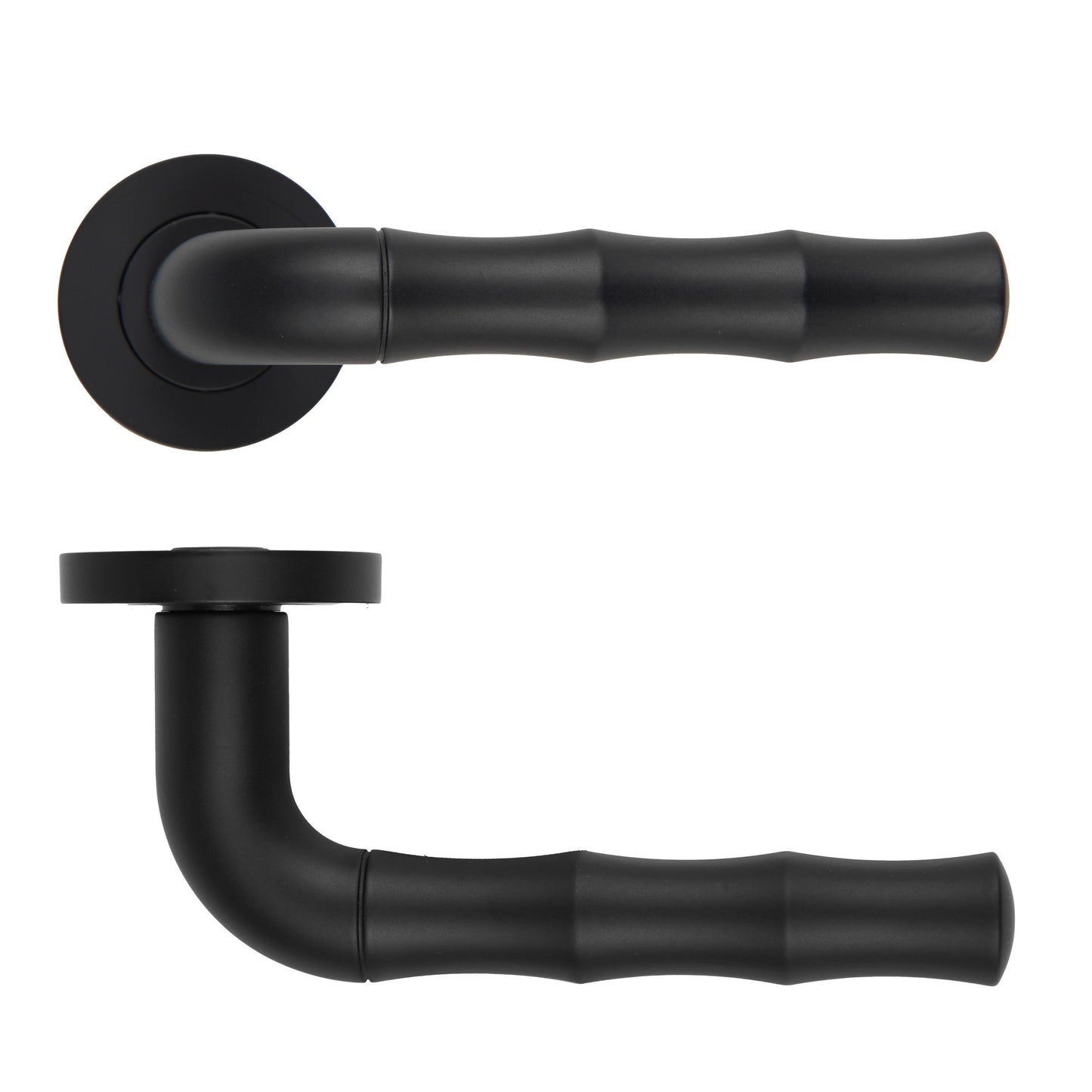 Vasco Lever Handle on Round Rose