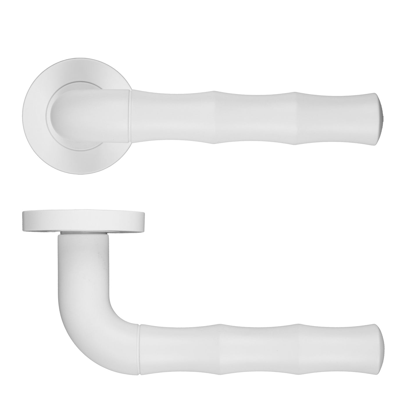 Vasco Lever Handle on Round Rose