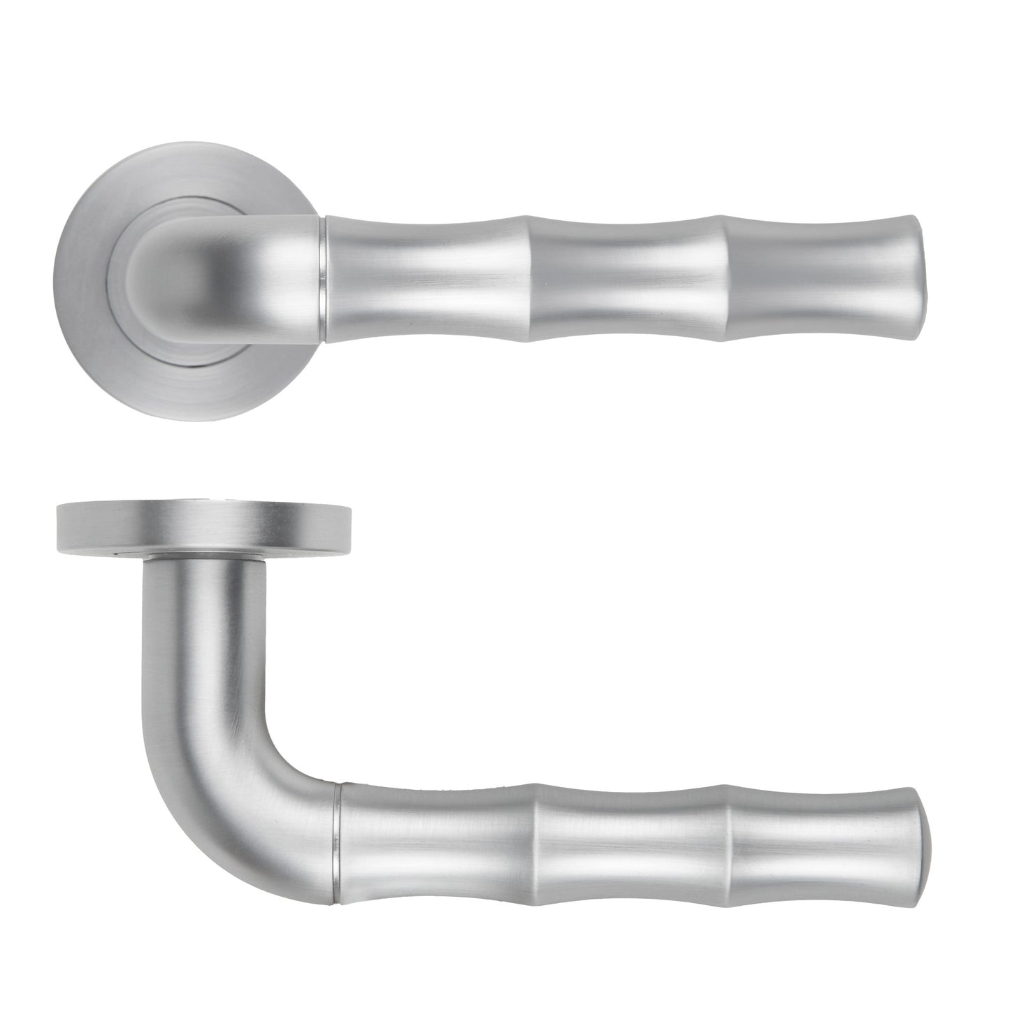 Vasco Lever Handle on Round Rose