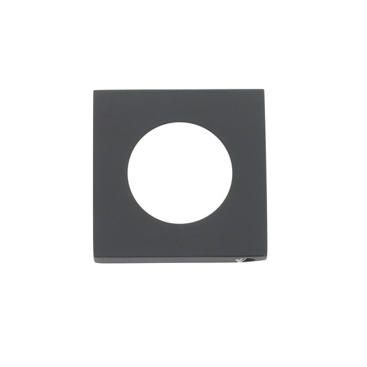 Spare Square Rose Pack (1 Pair) – 50mm Oscuro Matt Black Love Handles uk